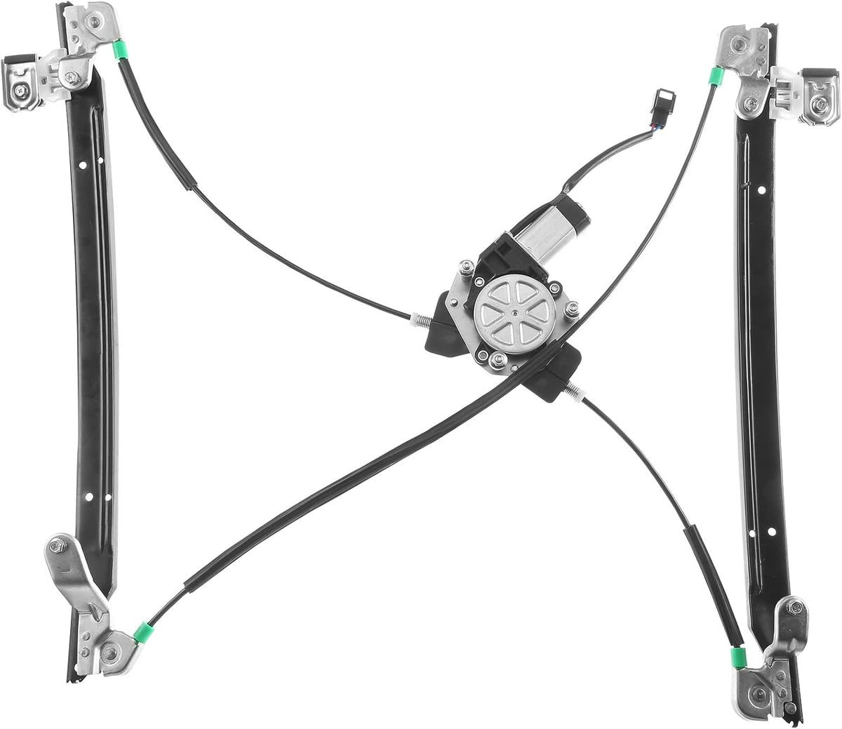 Power Window Regulator with Motor Front Left Driver Side Pack of 2 P252