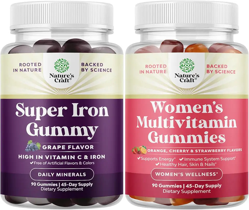 Extra Strength Iron Gummies with Vitamin C J13716