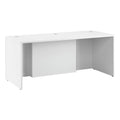 White Engineered Wood Executive Desk R37282