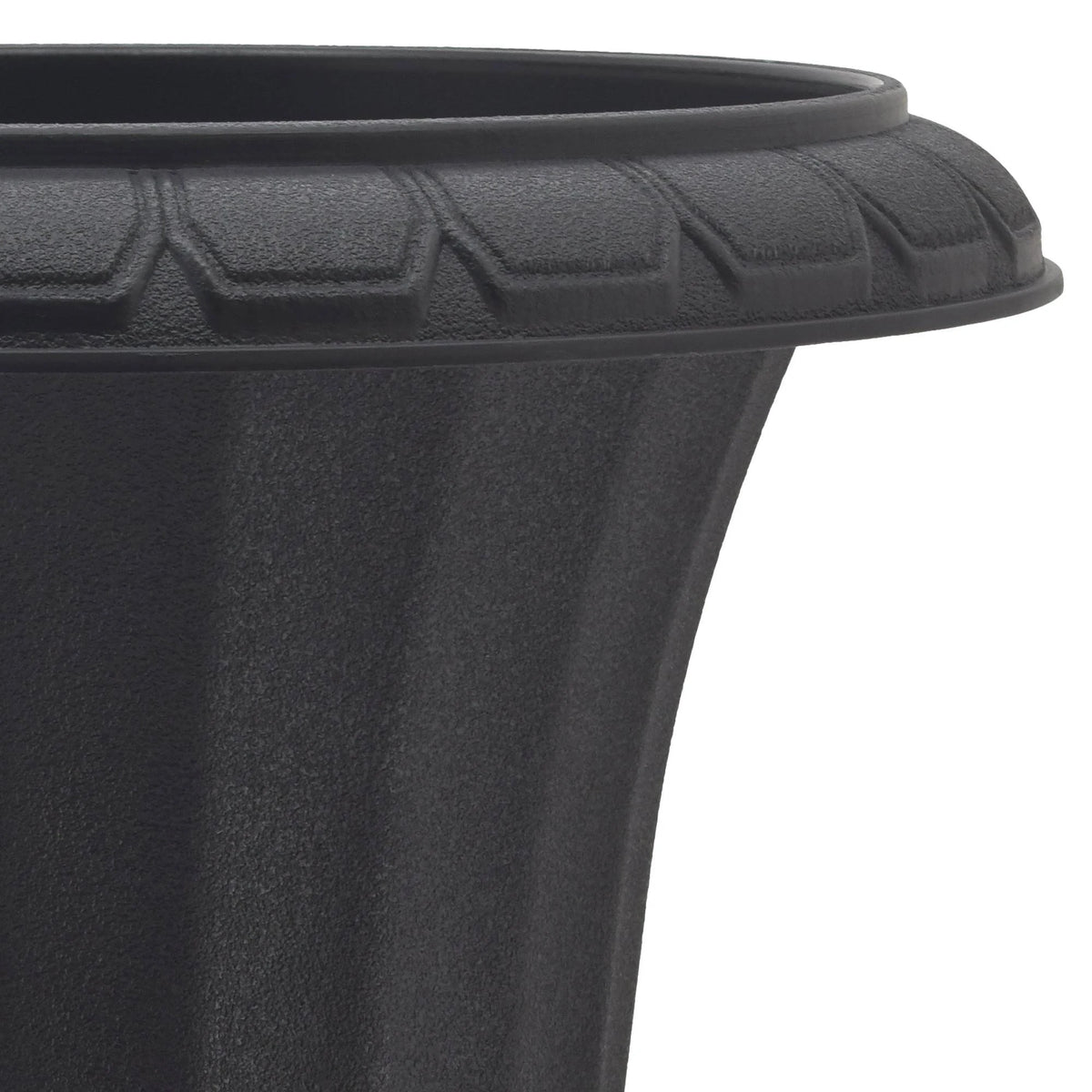 Black Plastic Urn, Pack of 2 C181