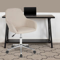 Beige Fabric Mid-Back Chair L821834