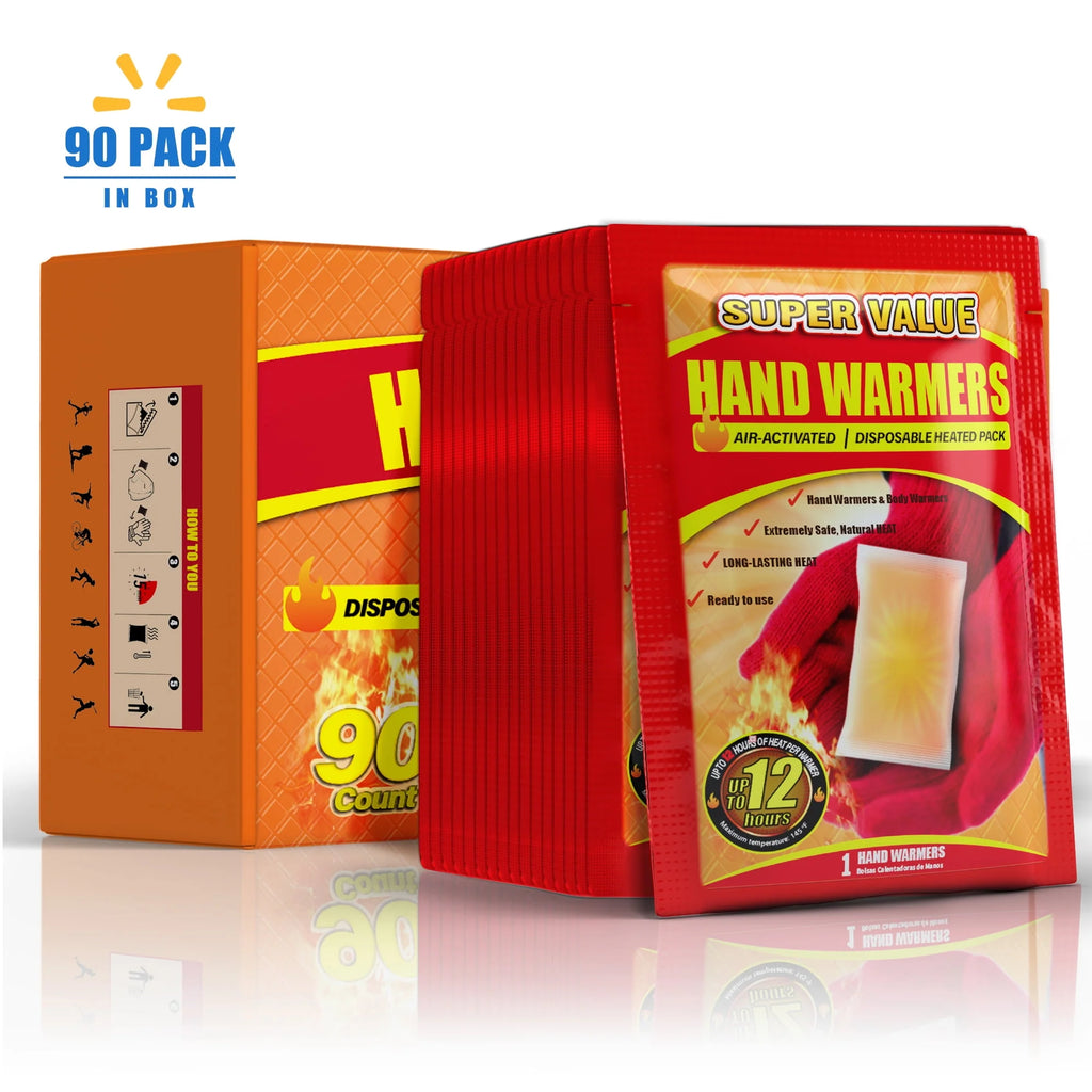 Disposable Hand Warmers 90 Pack K41091