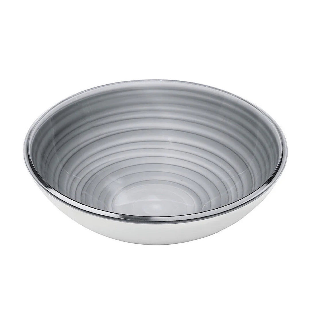 L Bowl Twist Sky Grey N91159