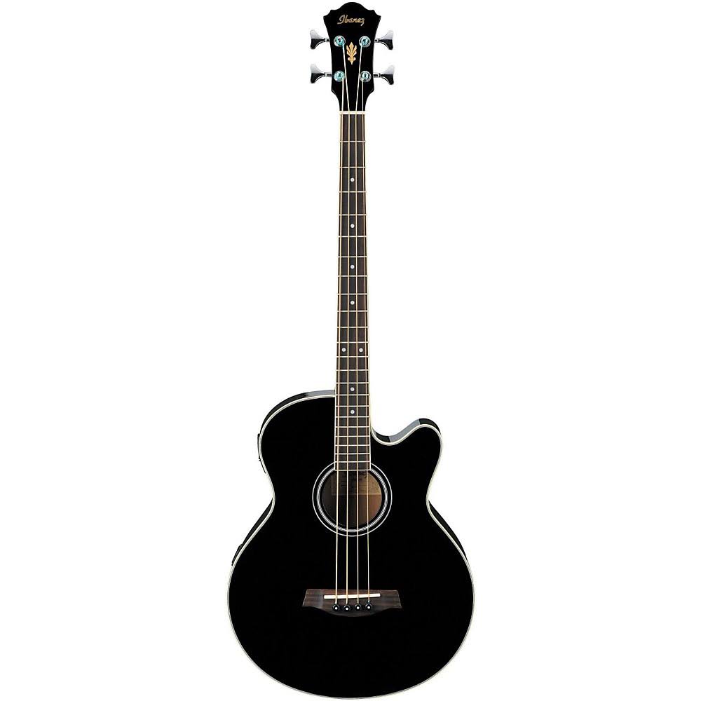 Black Acoustic-Electric Bass H418