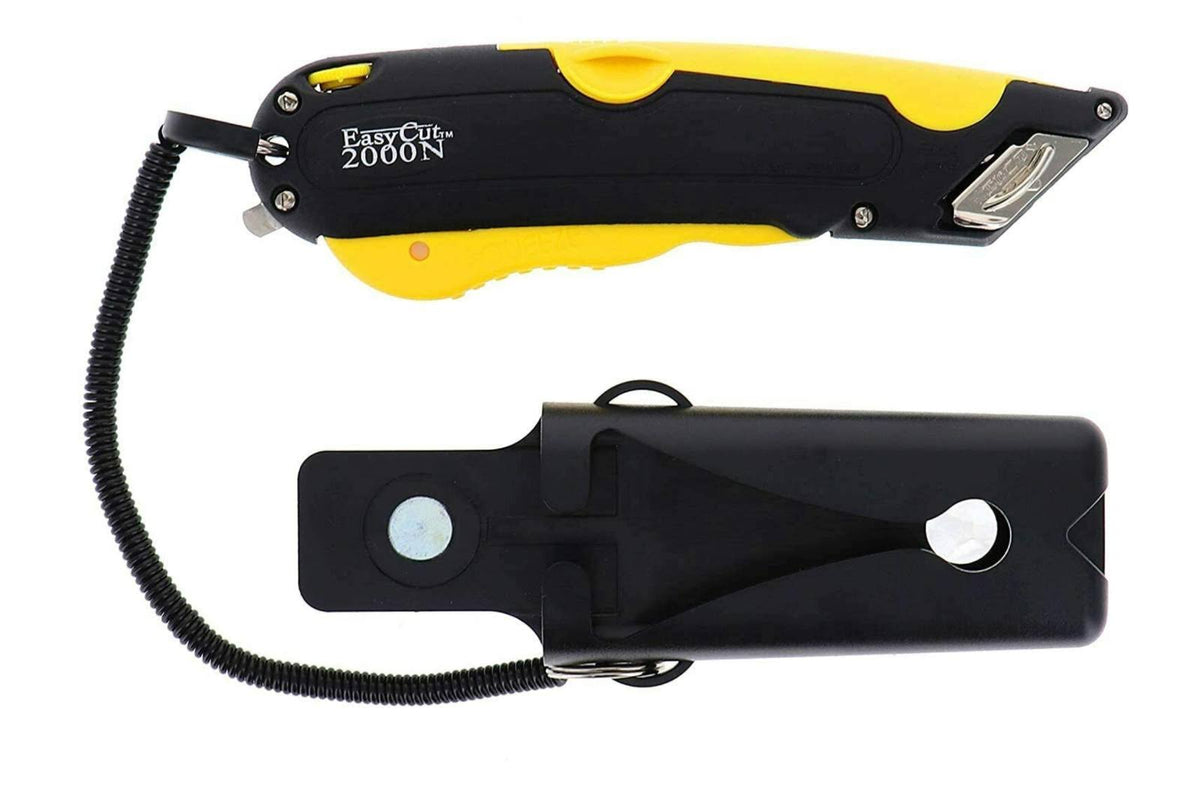Yellow 25 Pcs Carton Box Cutter O23985
