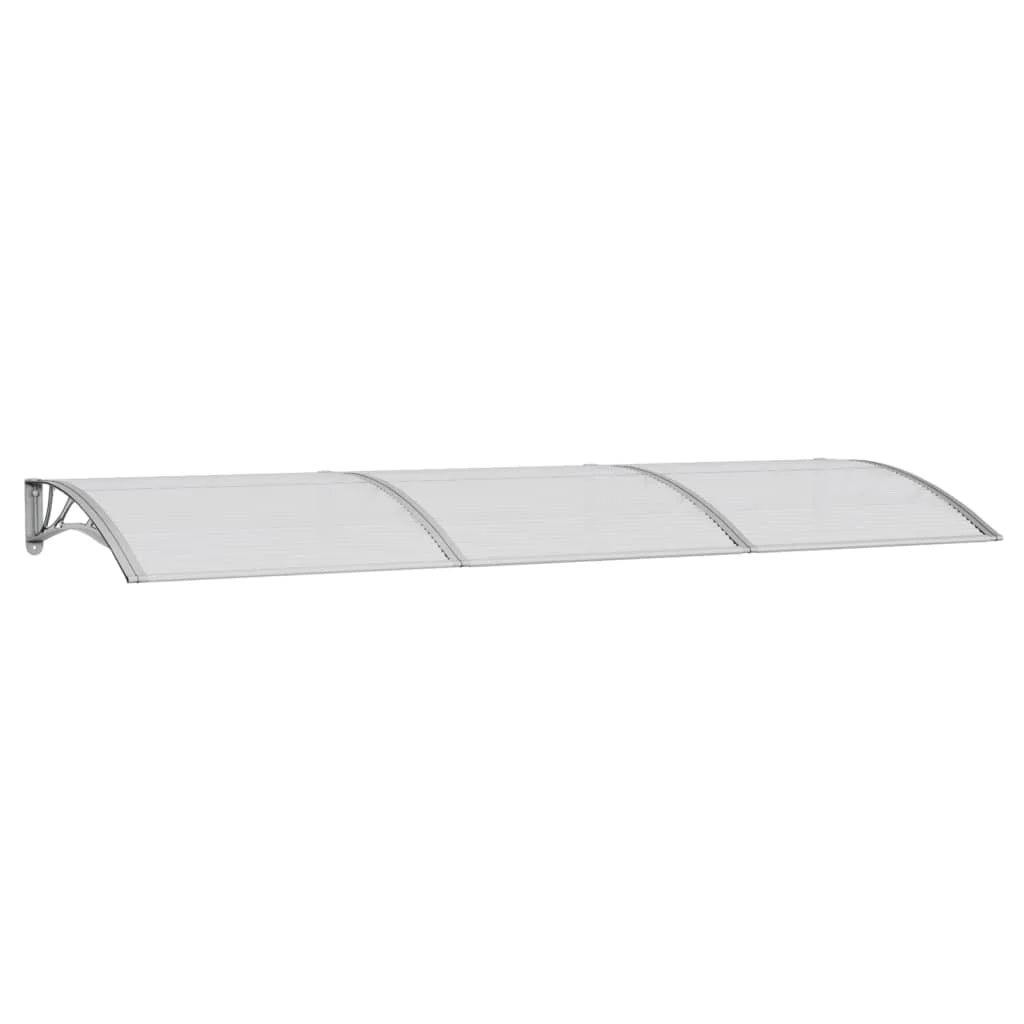 Gray Polycarbonate Door Canopy I644