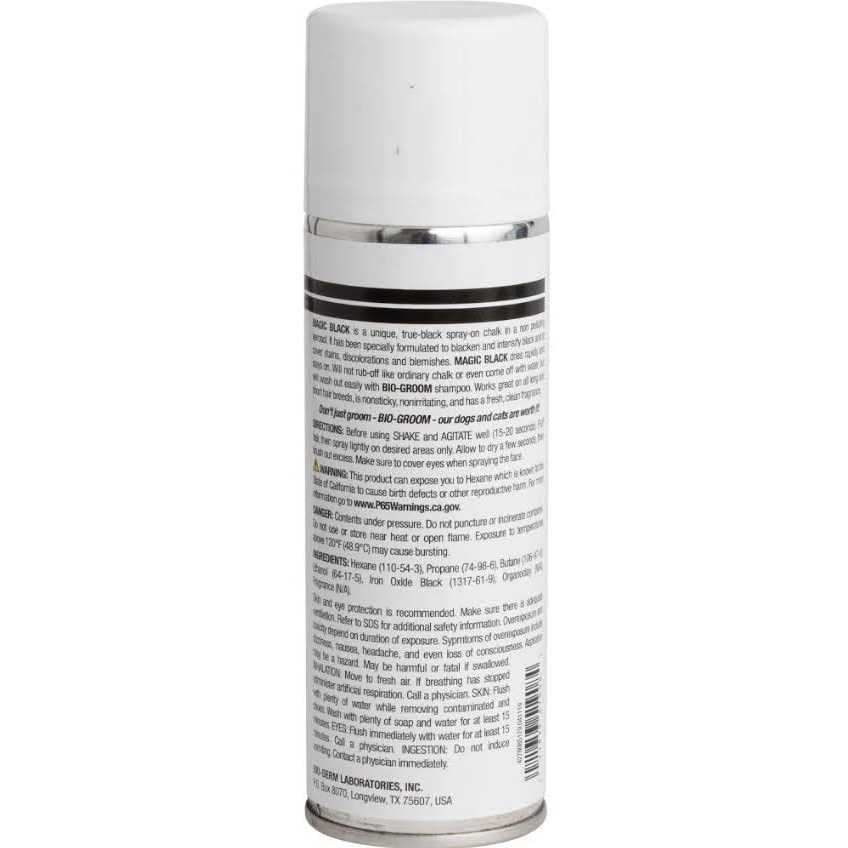 Black Color Enhancing Dry Shampoo P2508