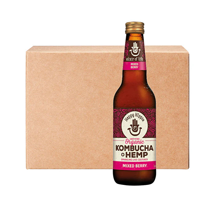 Organic Kombucha Mixed Berry 330ml x 12 Pack O515442