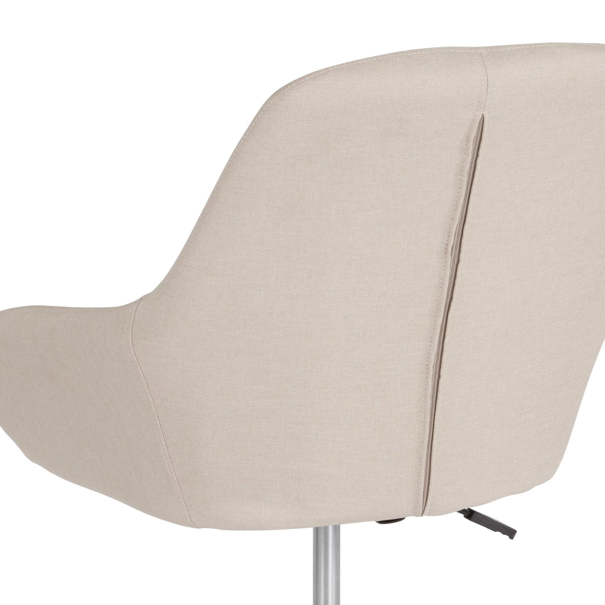 Beige Fabric Mid-Back Chair L821834