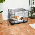 Heavy Duty 3 Door Collapsible Wire Dog Crate P1053