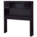 Twin Bookcase Headboard in Espresso X718385