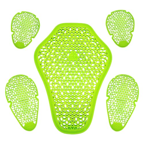 CE Level 1 Back Armor Protector Pad, CE Level 2 Elbow and Shoulder Armor Pads Set T690092
