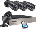 8CH 1080P Security Cameras System with 1TB Hard Drive and 4 Indoor Outdoor Cameras D974165