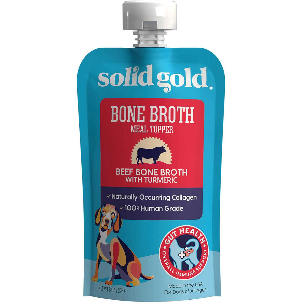 Solid Gold Beef Bone Broth with Turmeric Dog Food Topper O57549