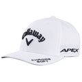 White Adjustable Golf Hat T13422