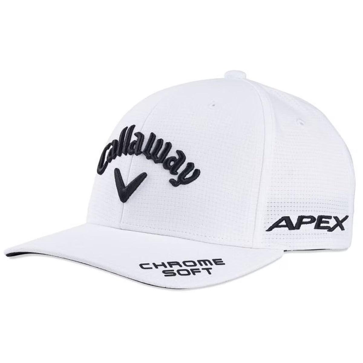 White Adjustable Golf Hat T13422