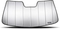 Windshield Sun Shade for Chevy Silverado / GMC Sierra 1500, Grey, Pack of 2 F61864
