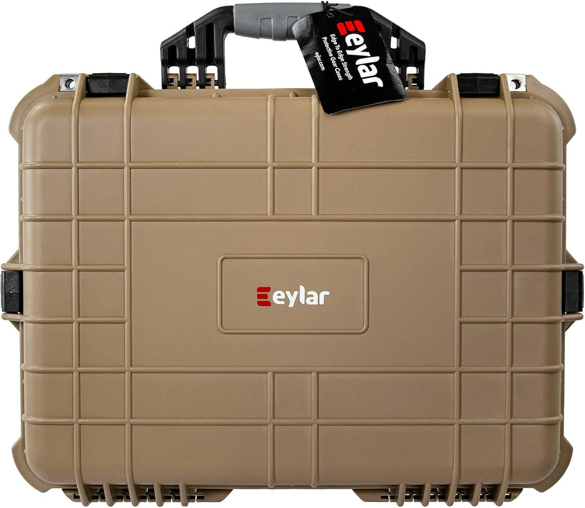 Tan 20 Inch Protective Camera Hard Case with Foam T39934