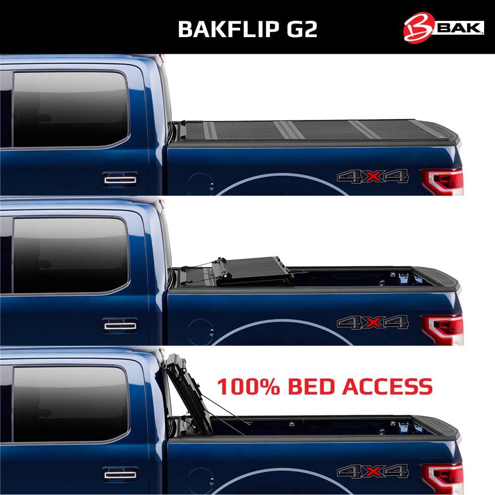 Hard Folding Truck Bed Tonneau Cover E615385