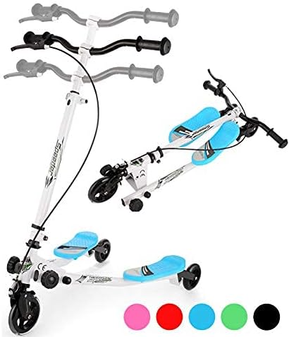 3 Wheel Folding Kids Scooter with Adjustable Handlebar, Pack of 2 V334