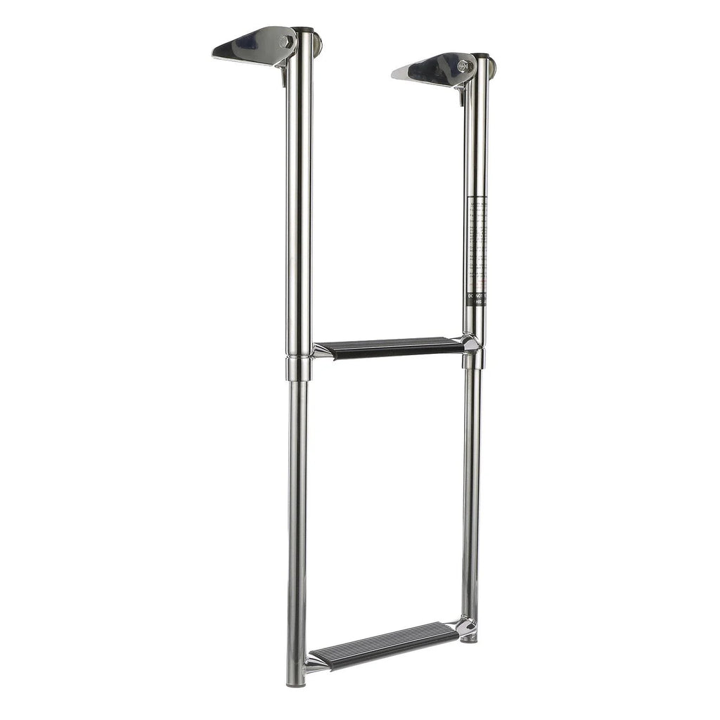 2 Step Folding Ladder Stainless Steel N8958