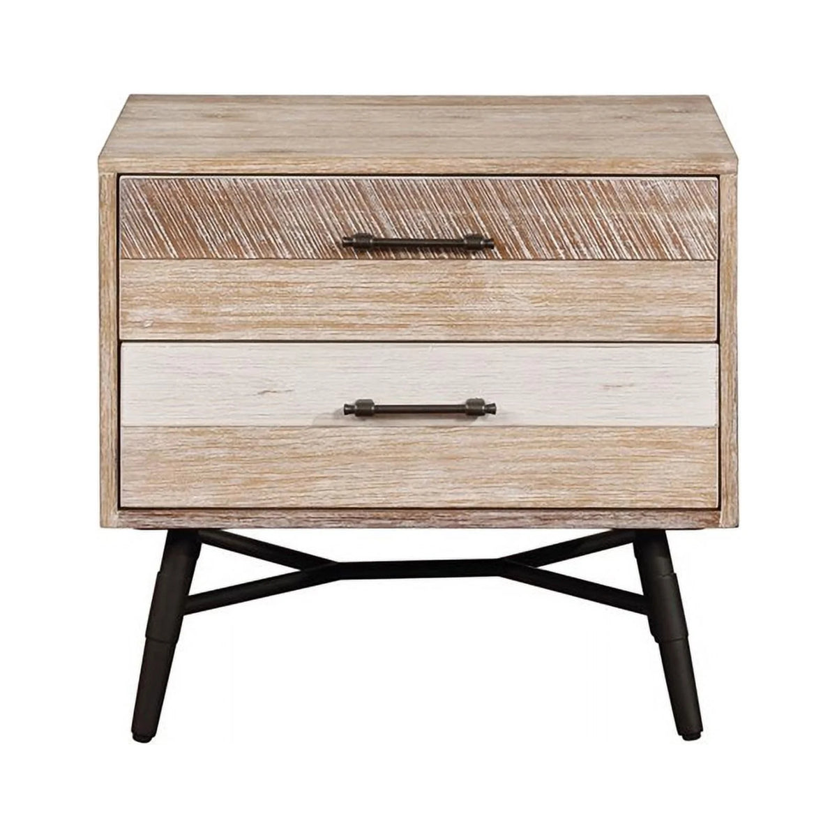 4-piece Brown Wood Eastern King Bedroom Set C918087