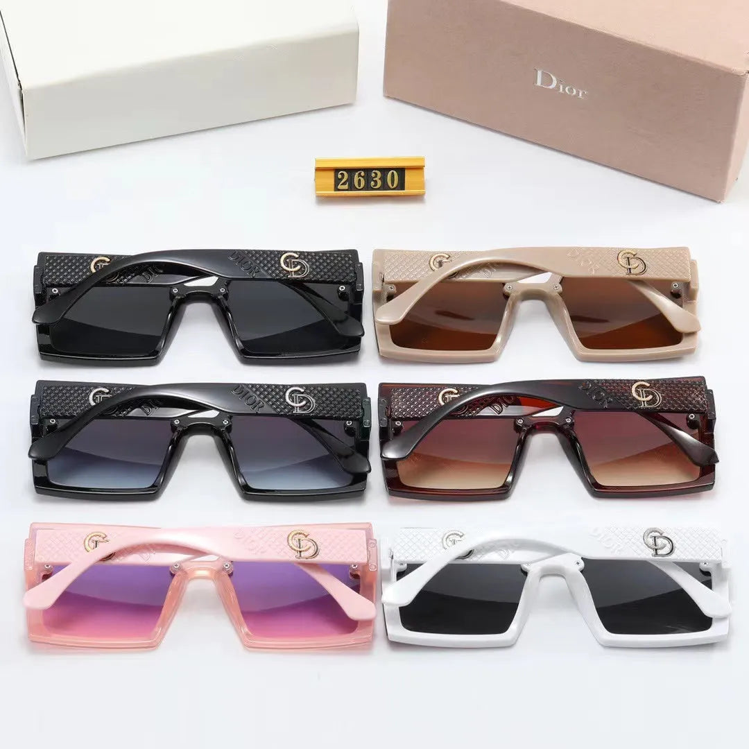 Rhombus Print Polarized Sunglasses N221812
