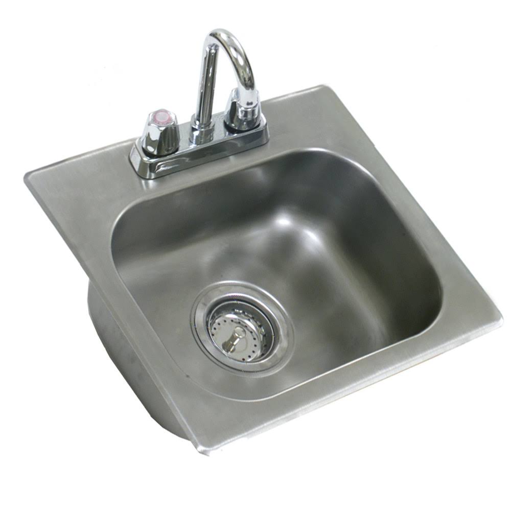 Drop-In Sink, One Compartment, Self-Rimming K132