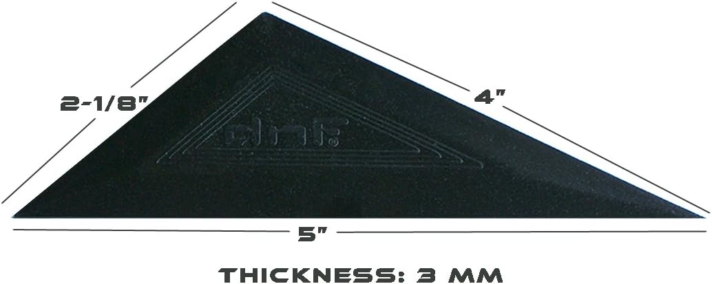 Black 5% 24" X 100 Feet Window Tint Film with Tri-Edge Squeegee T204