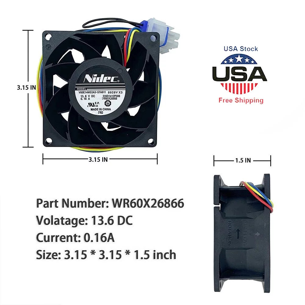 Refrigerator Evaporator Fan Motor I227647