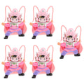 5pcs Chinese Ancient Sichuan Opera Face Changing Doll Ornament K2696