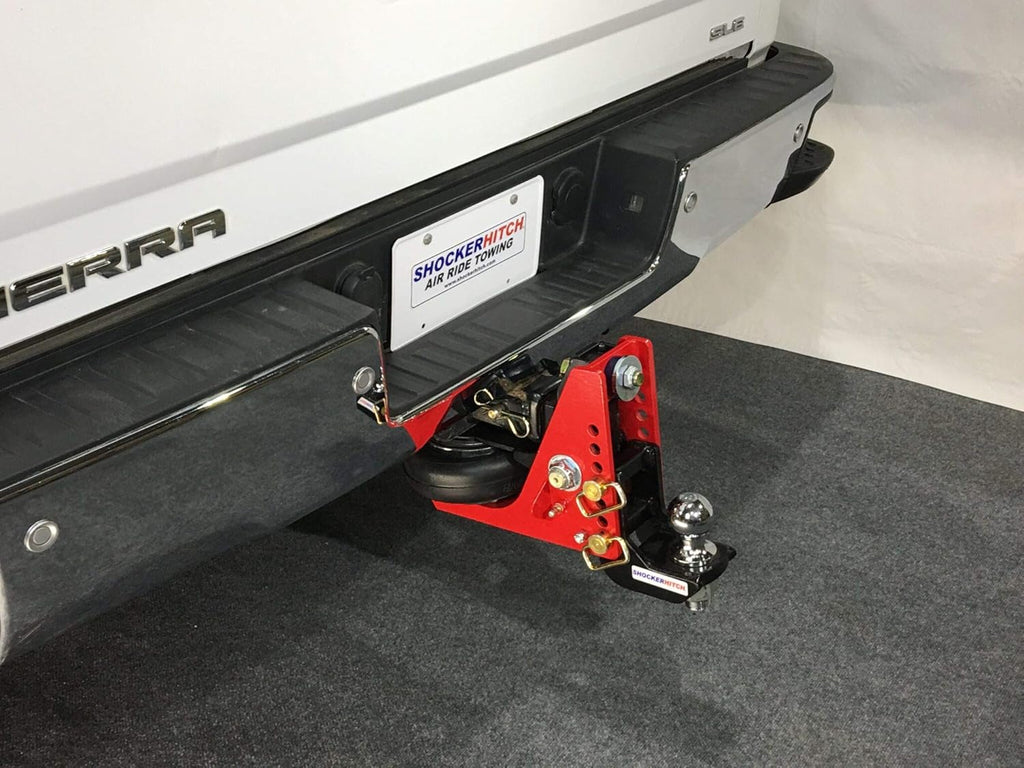 Air Hitch w/ Drop Ball Mount 4-1/2" to 8-1/2" Drop, Fits 2" Hitch, 2" Ball, 12000 lbs I889