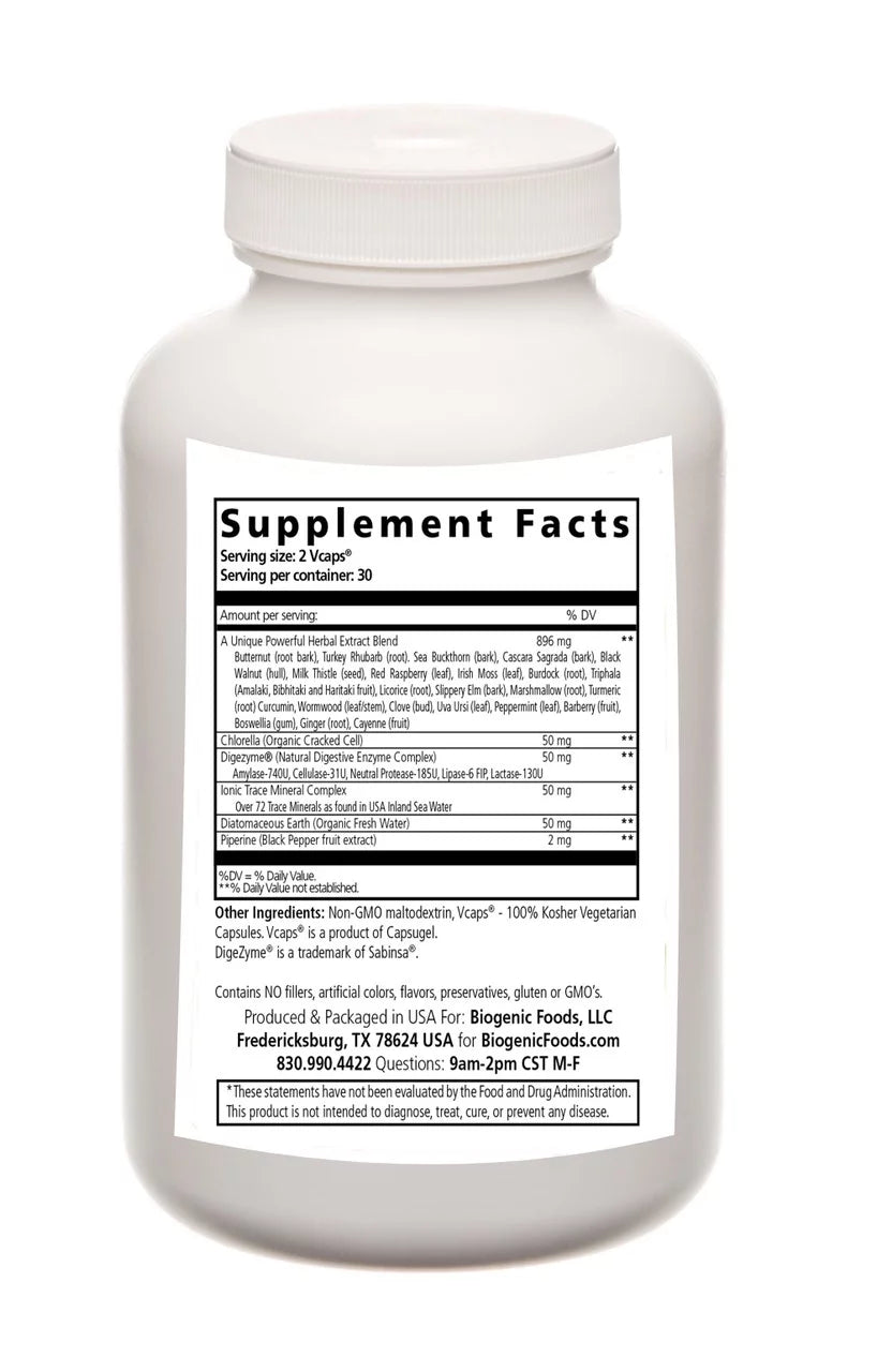 26 Gentle Herbs & Nutrients Veggie Capsules W5184