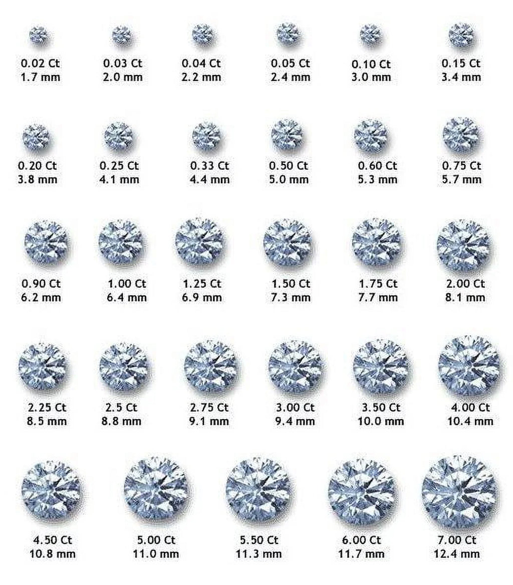 2 Carat Solitaire Moissanite Stud Earrings X903