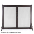 Fireplace Screen with Doors U758