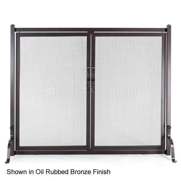 Fireplace Screen with Doors U758