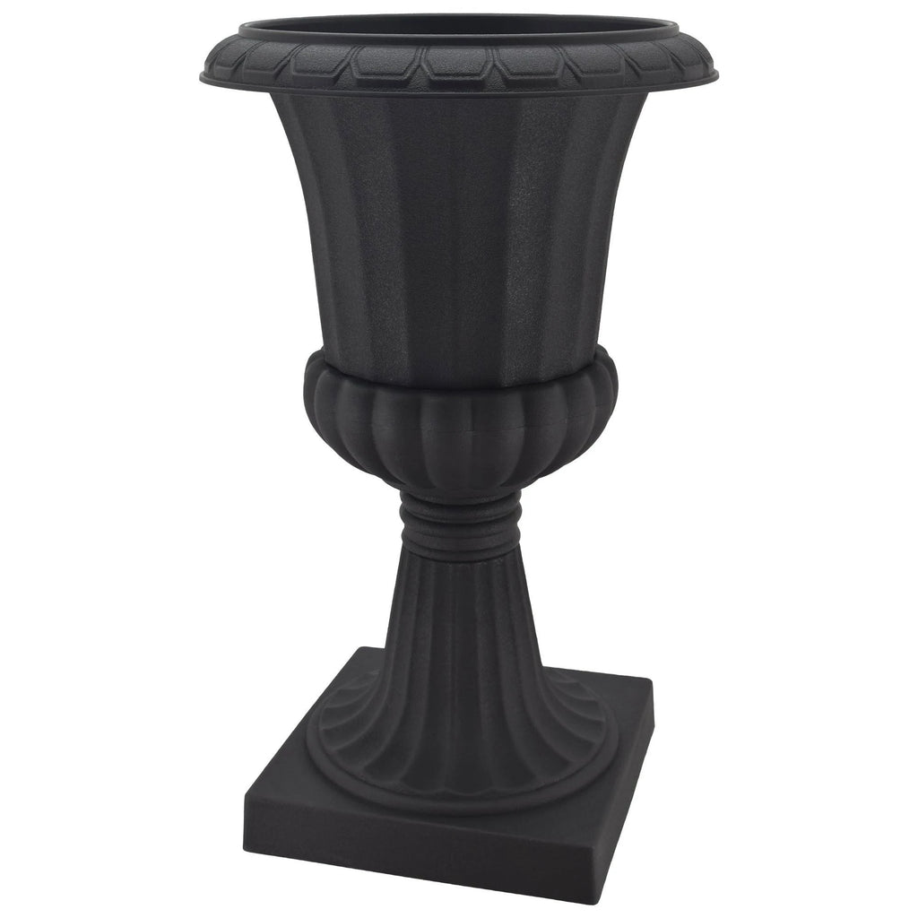 Black Plastic Urn, Pack of 2 C181