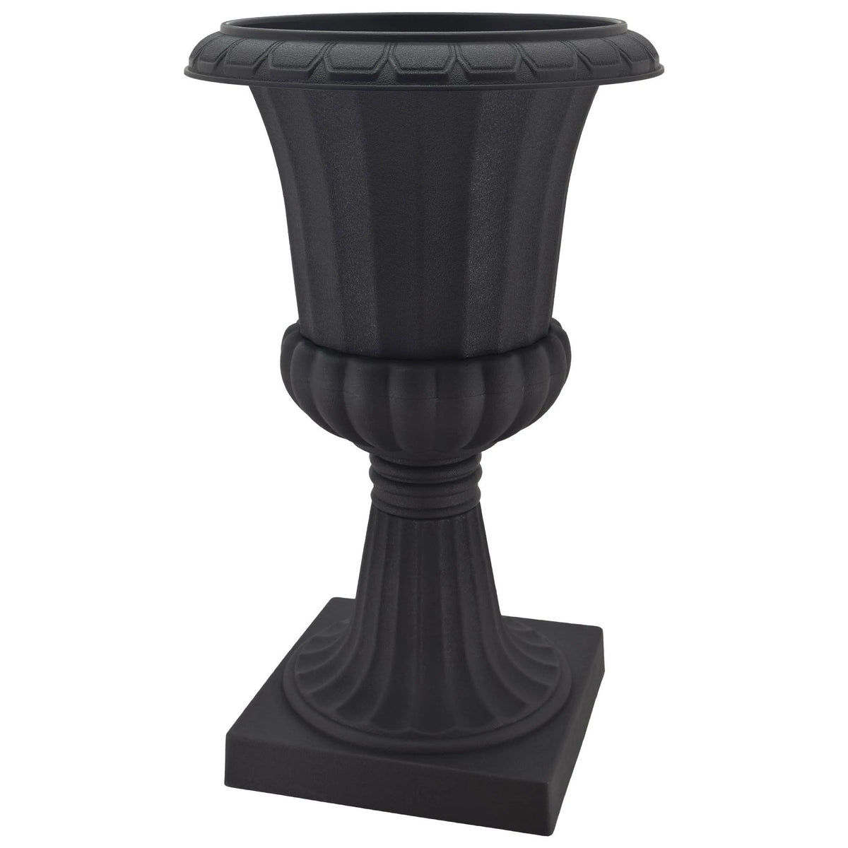 Black Plastic Urn, Pack of 2 C181
