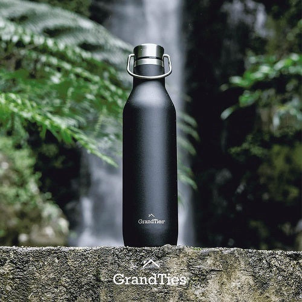 21oz Stainless Steel Insulated Water Bottle with 2 Lids M162304