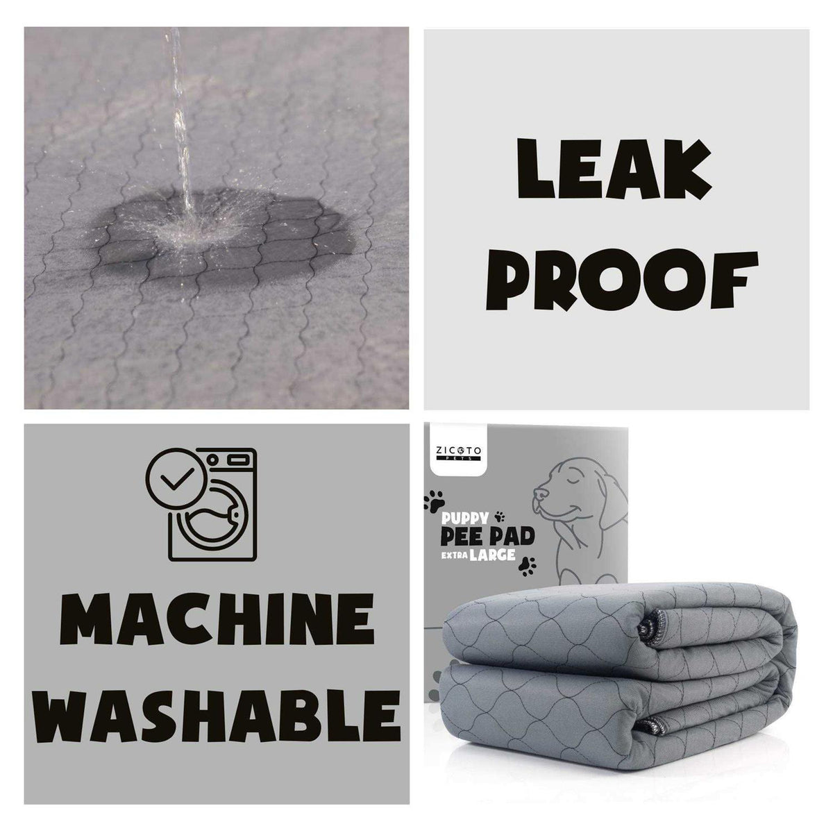 Washable XXL Puppy Whelping Pad 72x72 W139114