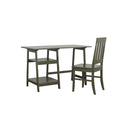 Wood Study Desk with Chair J4450