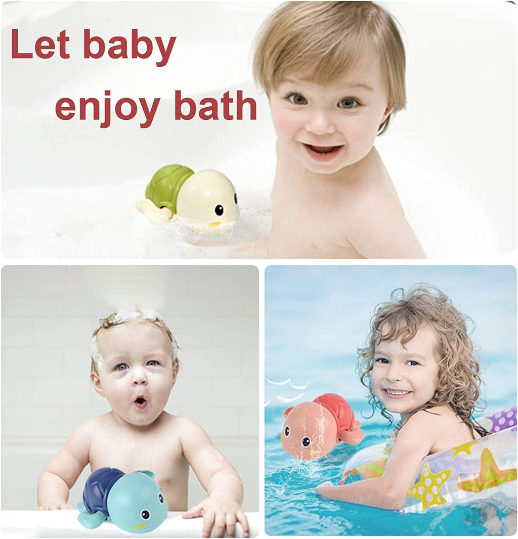 Wind Up Turtle Bath Toys D3254