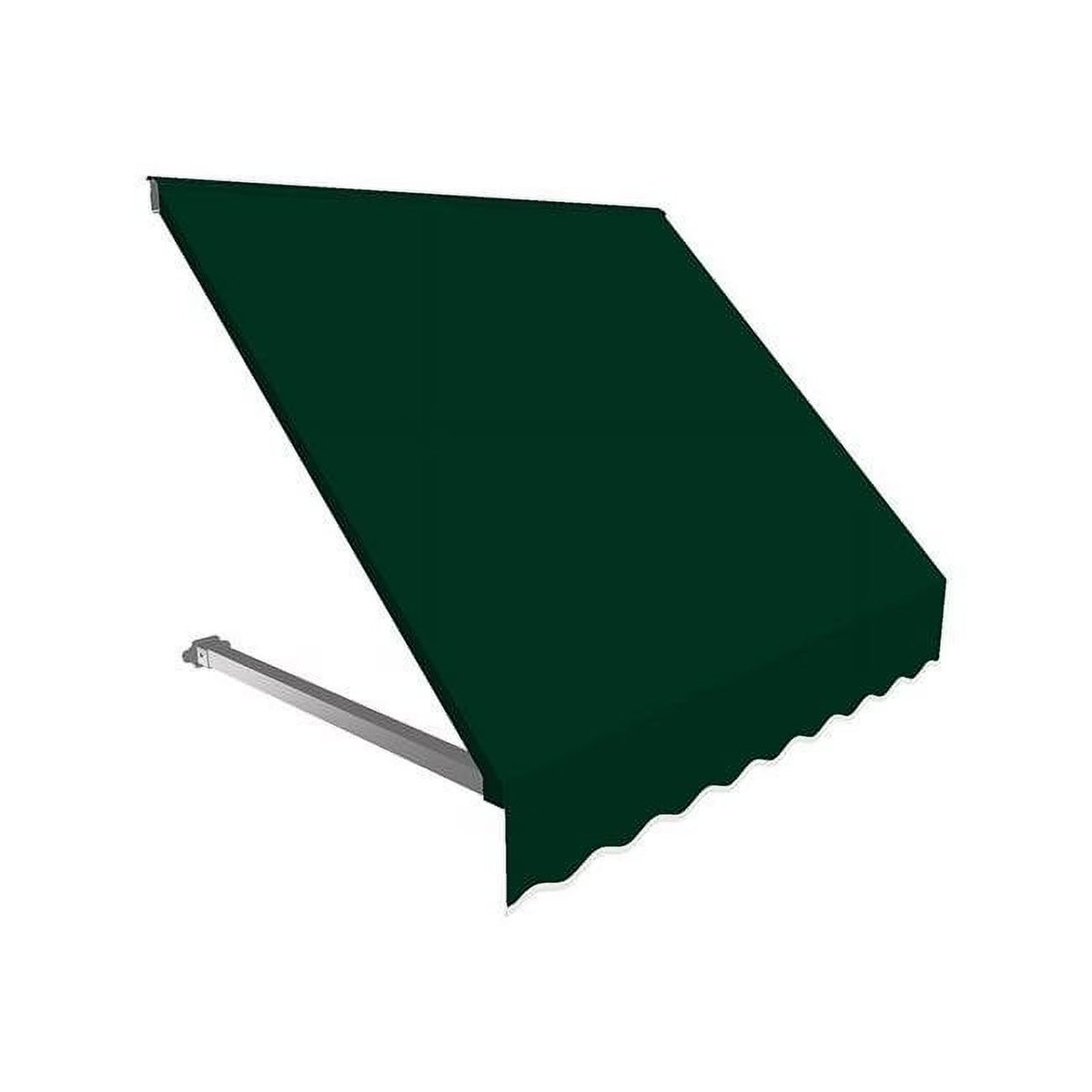 Forest Green Retro Window & Entry Awning B264