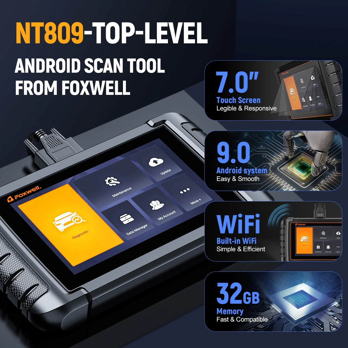 OBD2 Scanner Diagnostic Tool Y25048