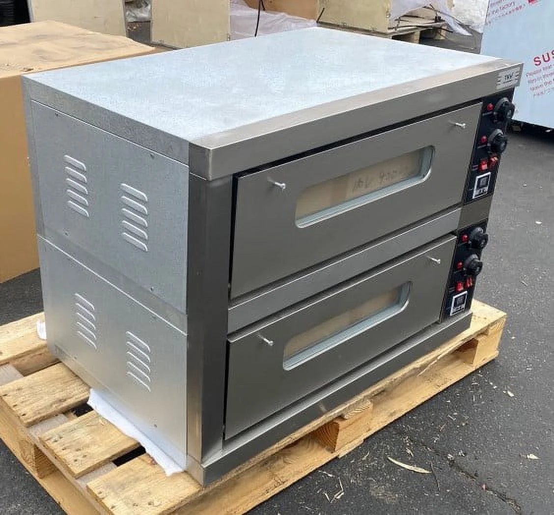 Electric double Deck Pizza Bakery Oven U2762