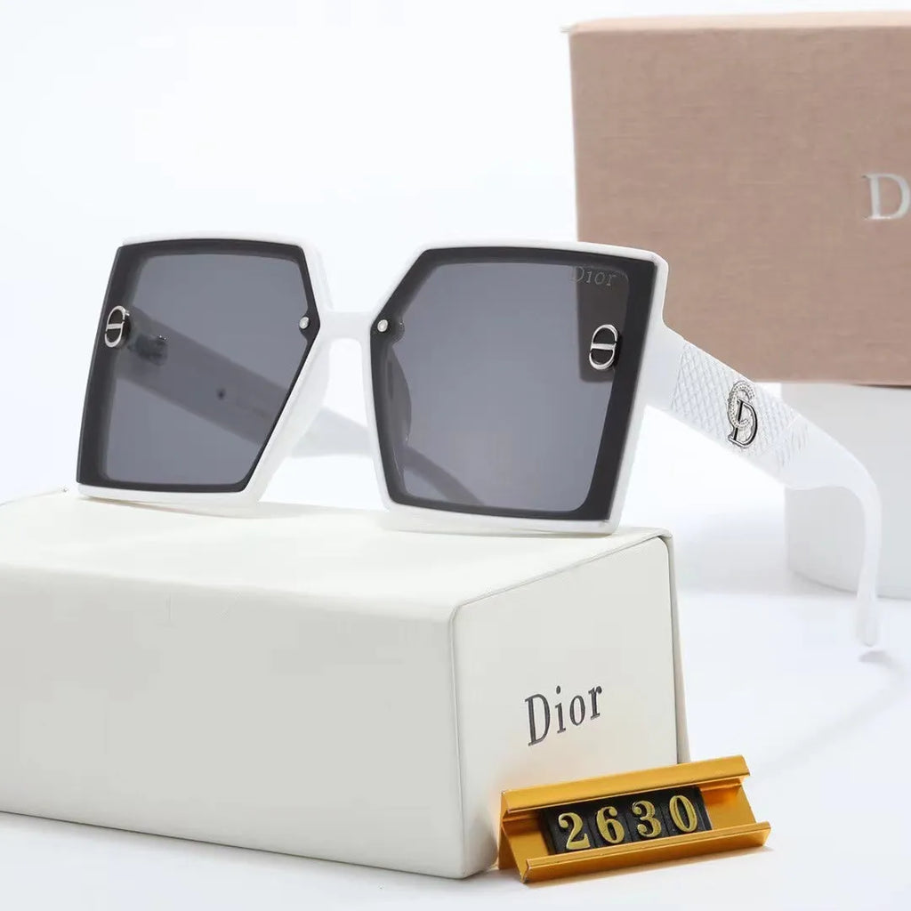Rhombus Print Polarized Sunglasses N221812