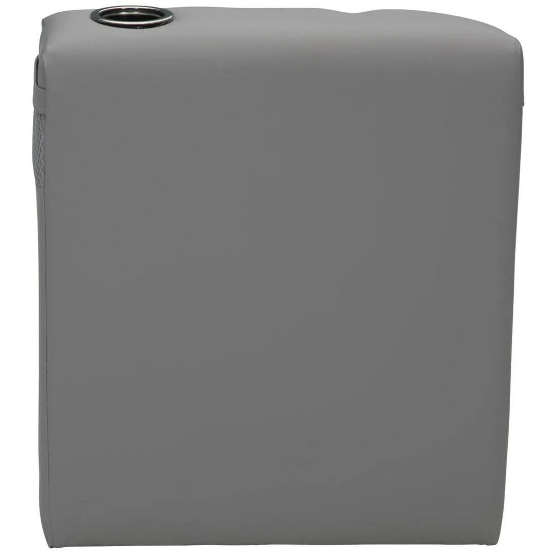 Charcoal Pontoon Furn Arm Rest J586
