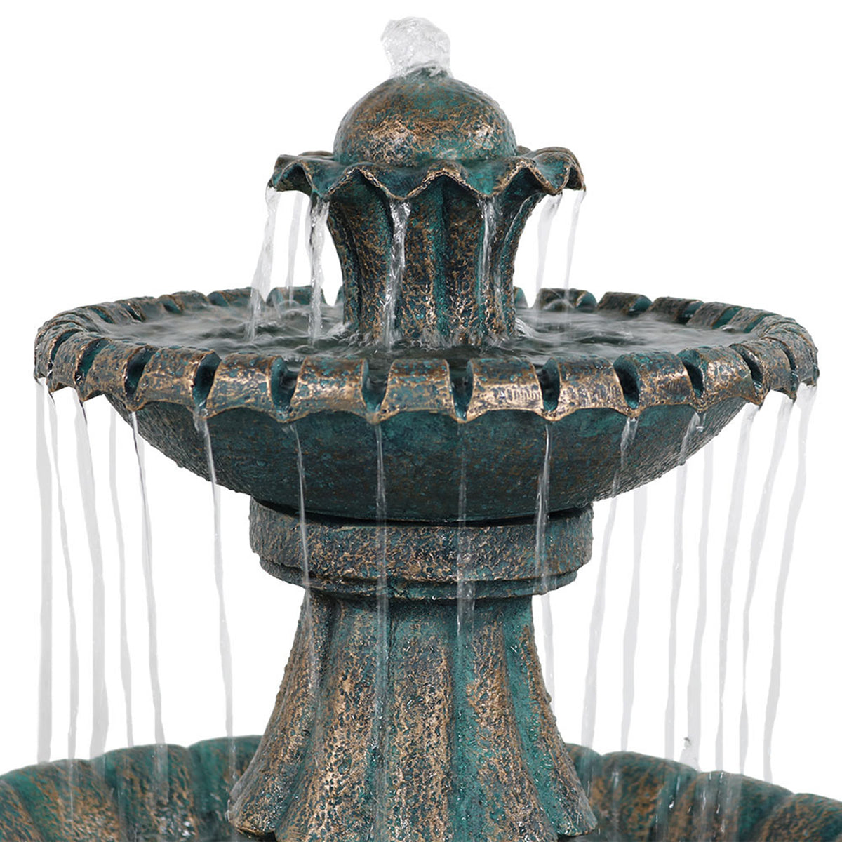 2-Tier Outdoor Water Fountain M112
