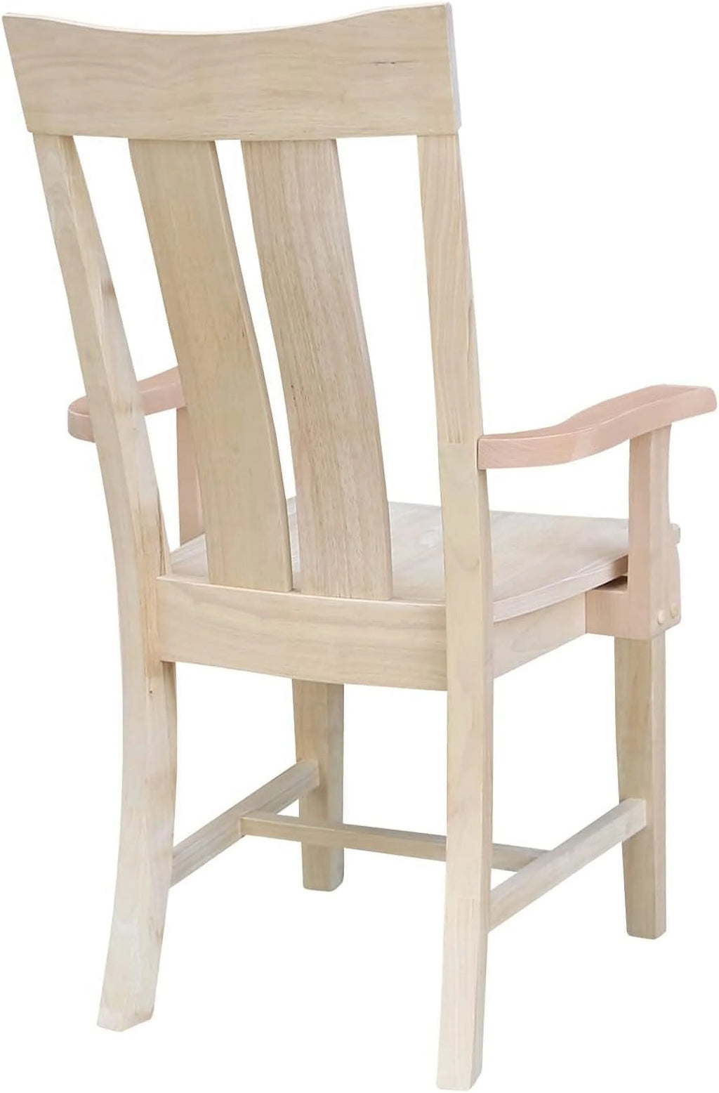 Unfinished Wood Arm Chair C1521