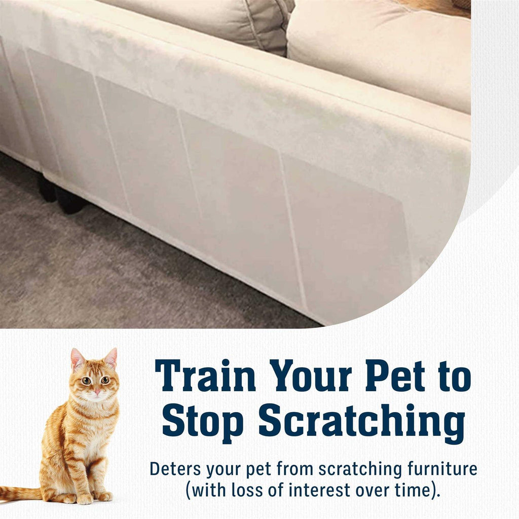 Cat Scratch Deterrent 6-Pack 17-inch x 12-inch Furniture Protectors B70593